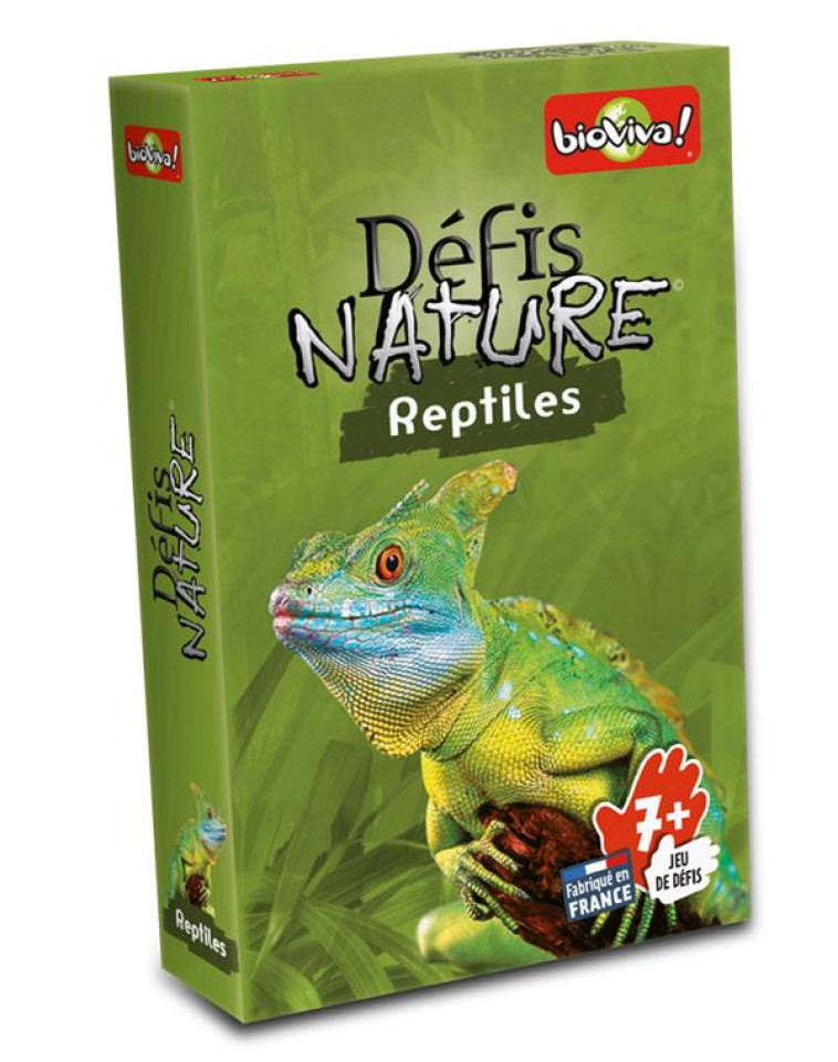 DEFIS NATURE - REPTILES - BIOVIVA EDITIONS - NC