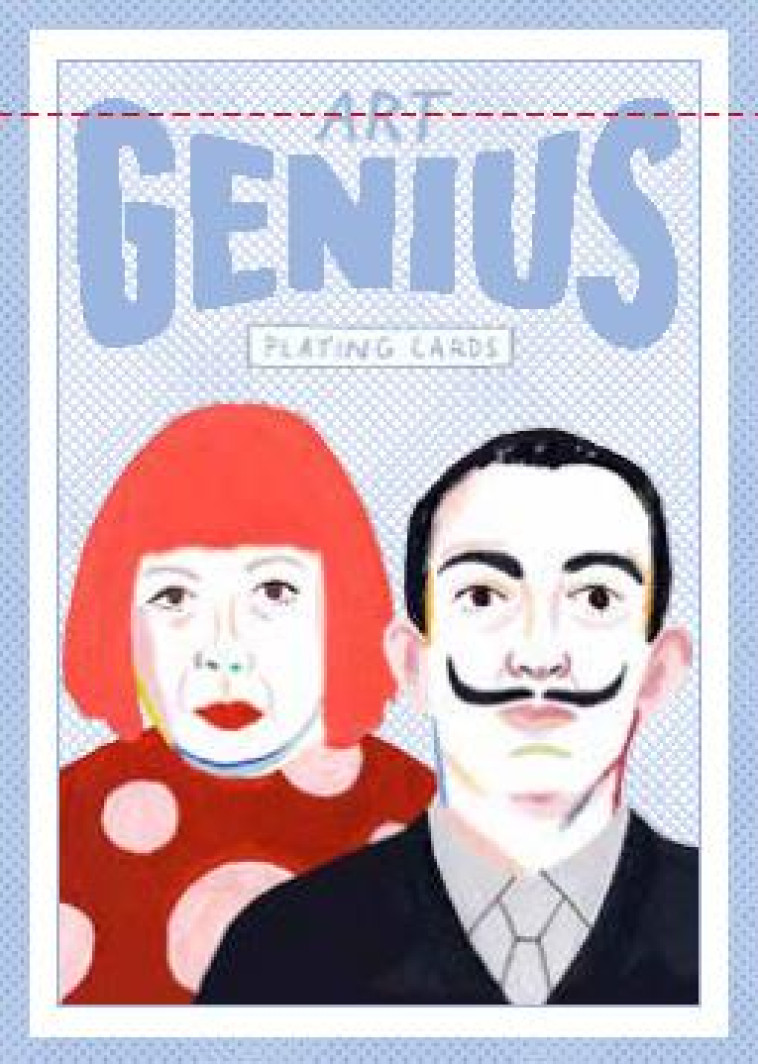 ART GENIUS PLAYING CARDS /ANGLAIS - CLARKE REBECCA - NC