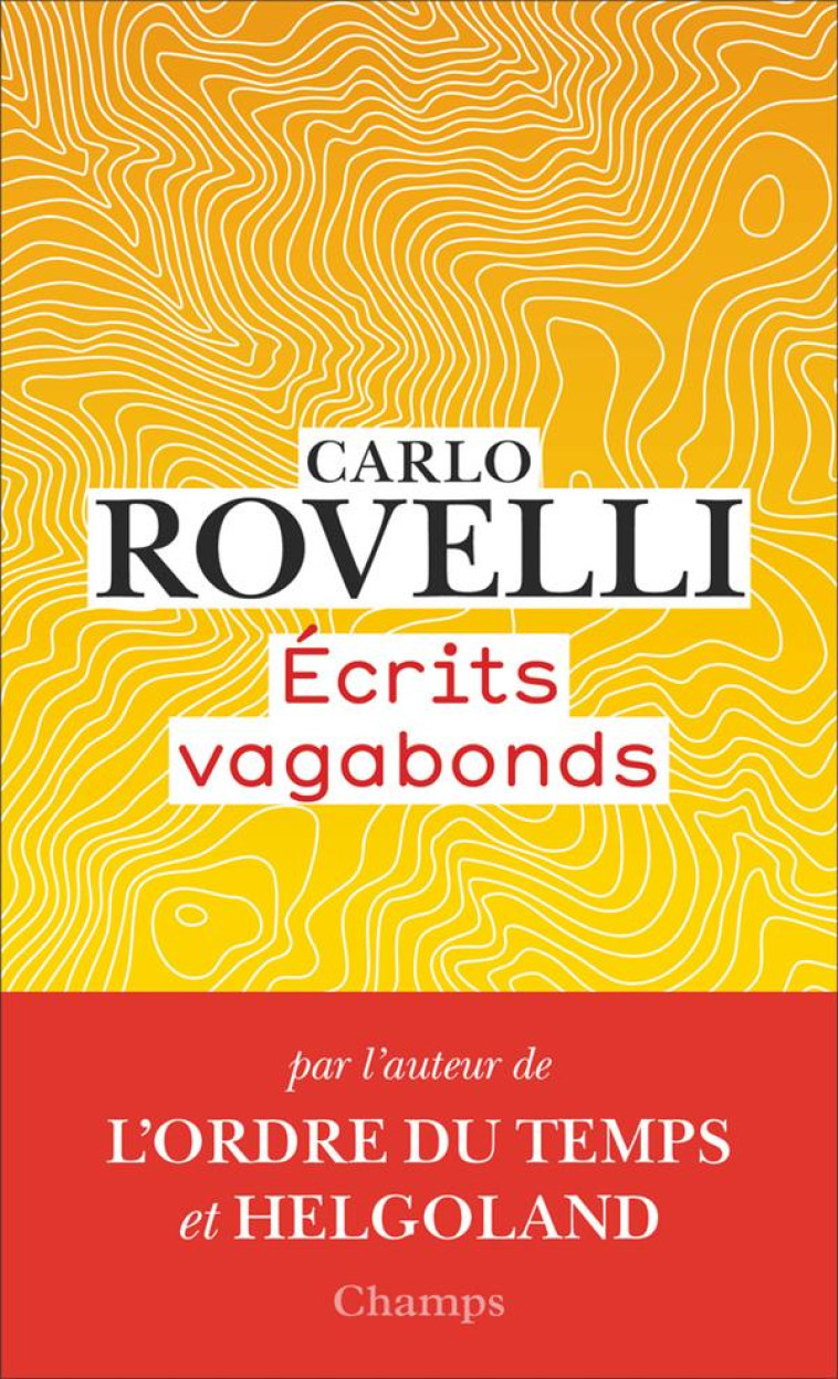 ECRITS VAGABONDS - ROVELLI CARLO - FLAMMARION