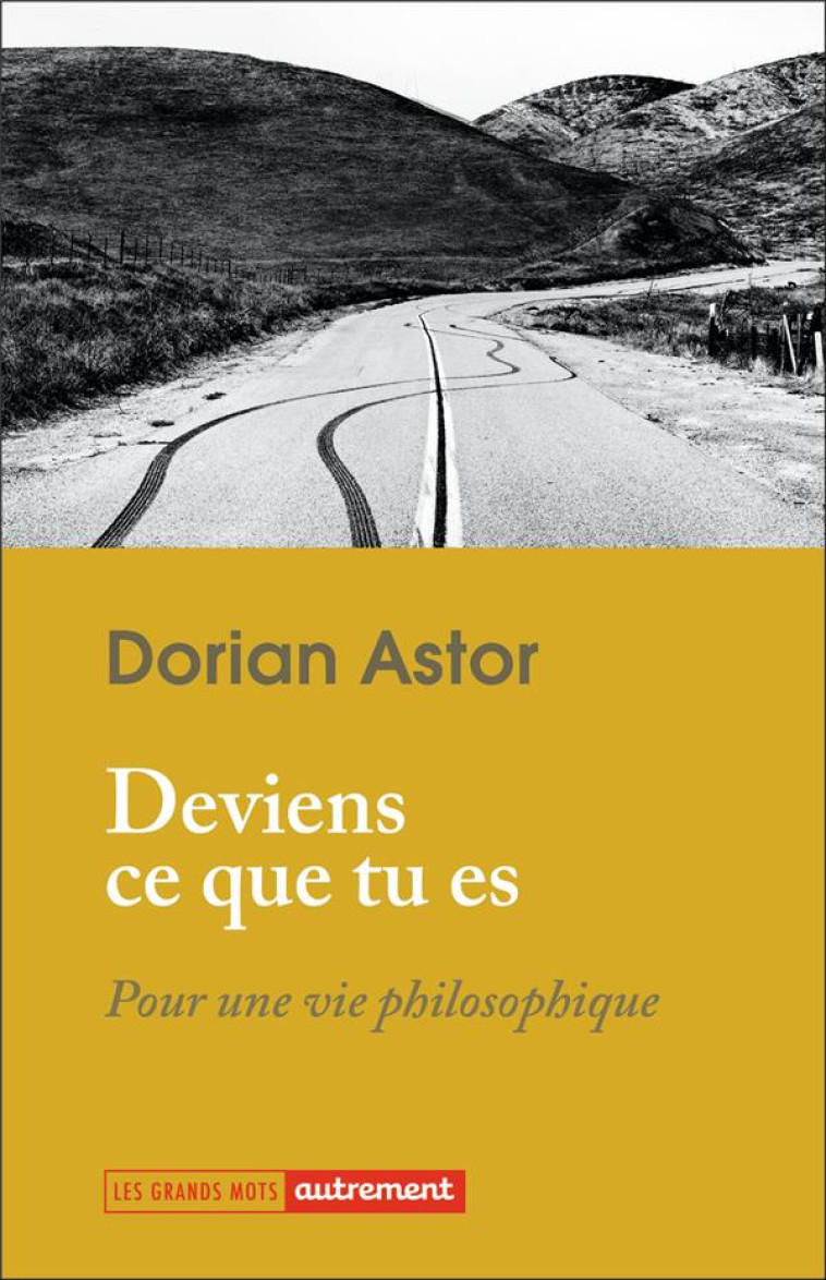 DEVIENS CE QUE TU ES - POUR UNE VIE PHILOSOPHIQUE - ASTOR DORIAN - FLAMMARION