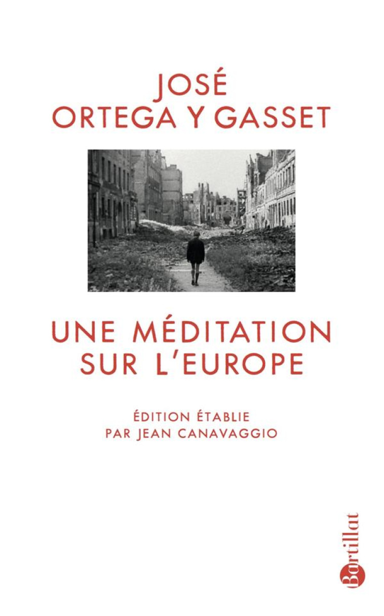 UNE MEDITATION SUR L-EUROPE - ORTEGA Y GASSET JOSE - BARTILLAT