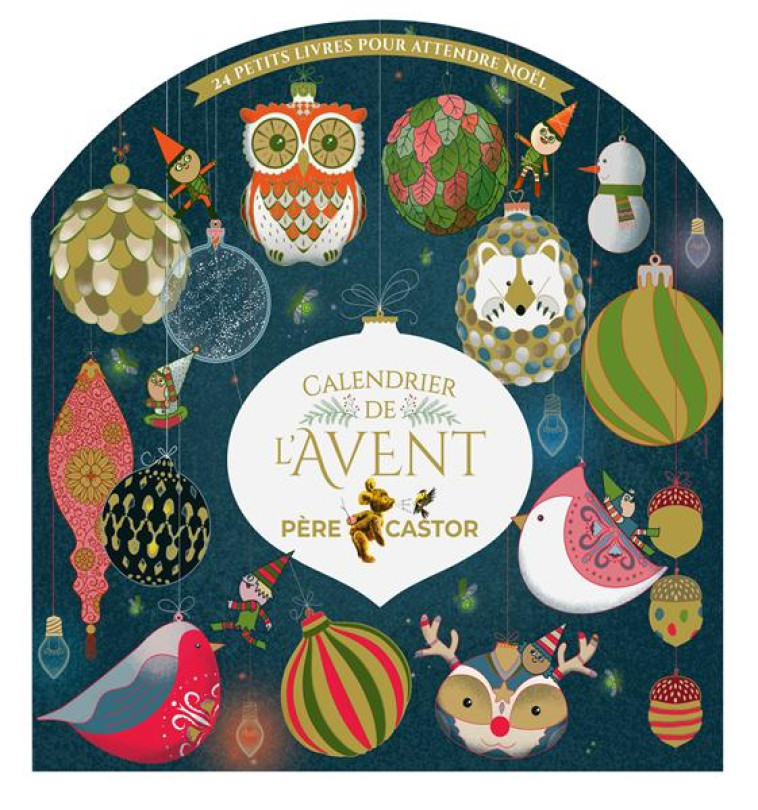 CALENDRIER DE L-AVENT DU PERE CASTOR - 24 PETITS LIVRES POUR ATTENDRE NOEL - COLLECTIF/DJOHR - FLAMMARION