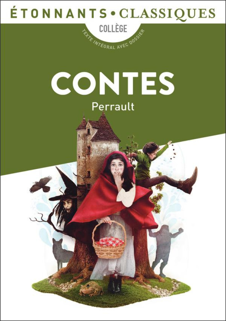 CONTES - LA BELLE AU BOIS DORMANT - PETIT CHAPERON ROUGE - LA BARBE BLEUE - LE CHAT BOTTE - LES FEES - PERRAULT CHARLES - Flammarion