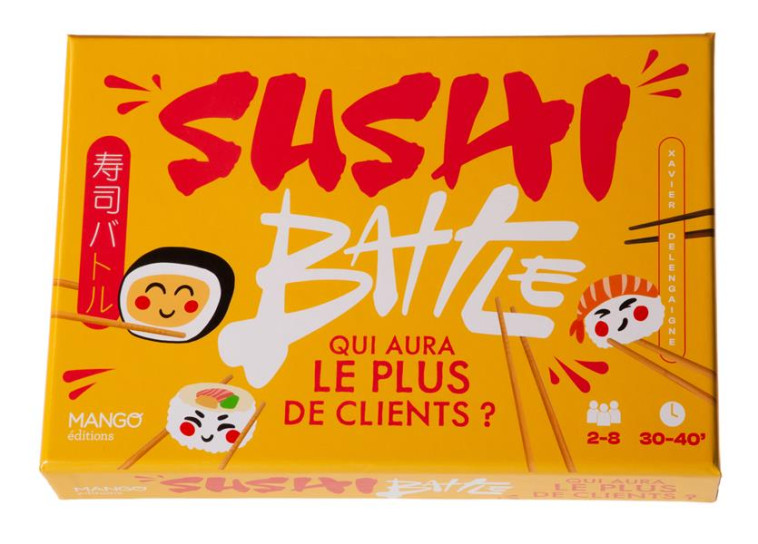 SUSHI BATTLE - QUI AURA LE PLUS DE CLIENTS ? - DELENGAIGNE XAVIER - NC