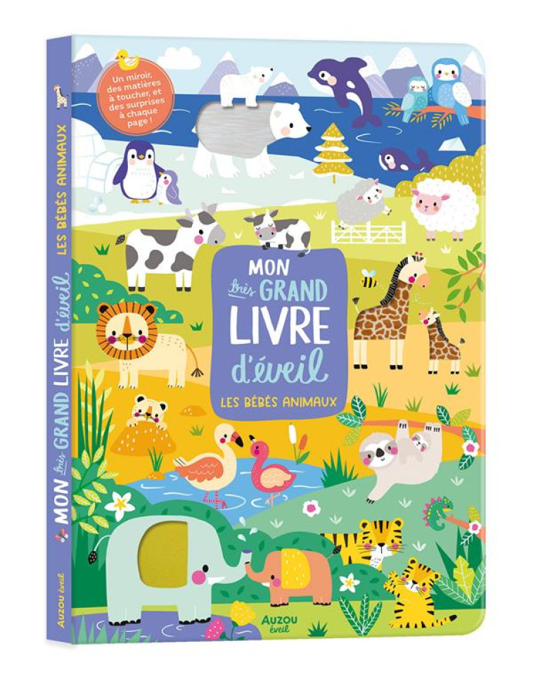 MON TRES GRAND LIVRE D-EVEIL - LES BEBES ANIMAUX - KENDALL WENDY - PHILIPPE AUZOU