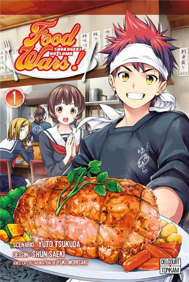 FOOD WARS ! T01 - TSUKUDA/SAEKI - Delcourt