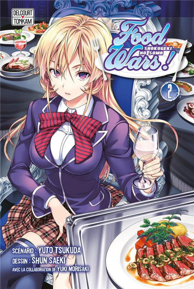 FOOD WARS ! T02 - TSUKUDA/SAEKI - Delcourt