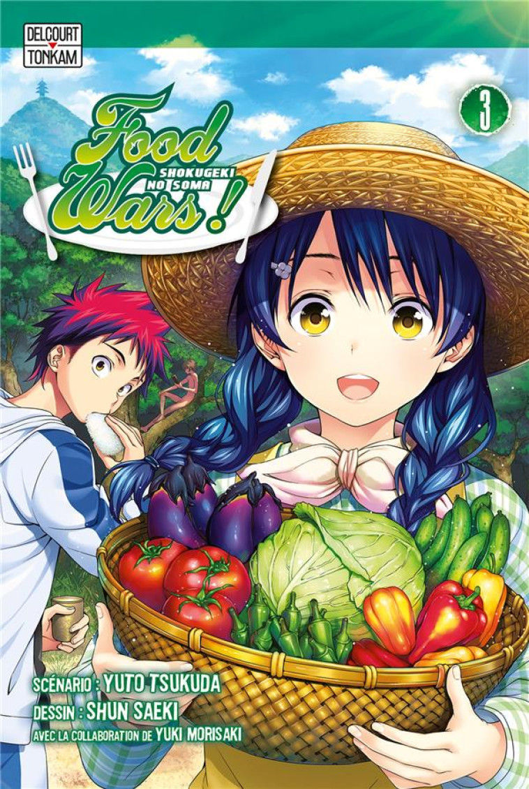 FOOD WARS ! T03 - TSUKUDA/SAEKI - Delcourt