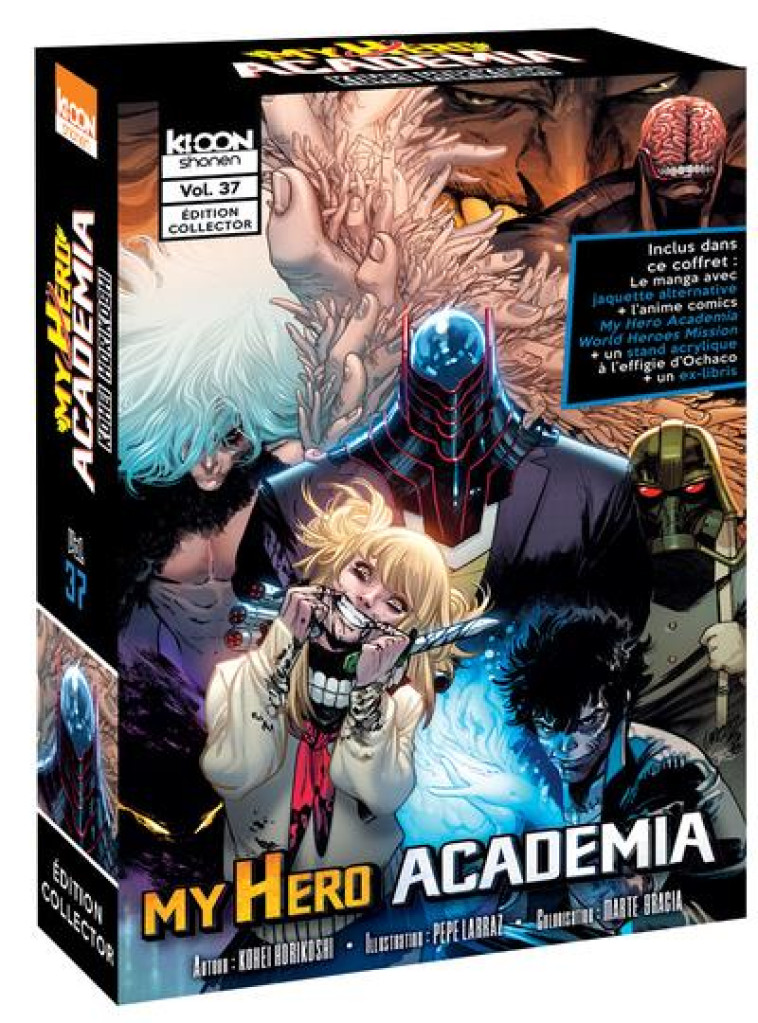 MY HERO ACADEMIA T37 - EDITION COLLECTOR - HORIKOSHI/LARRAZ - KI-OON