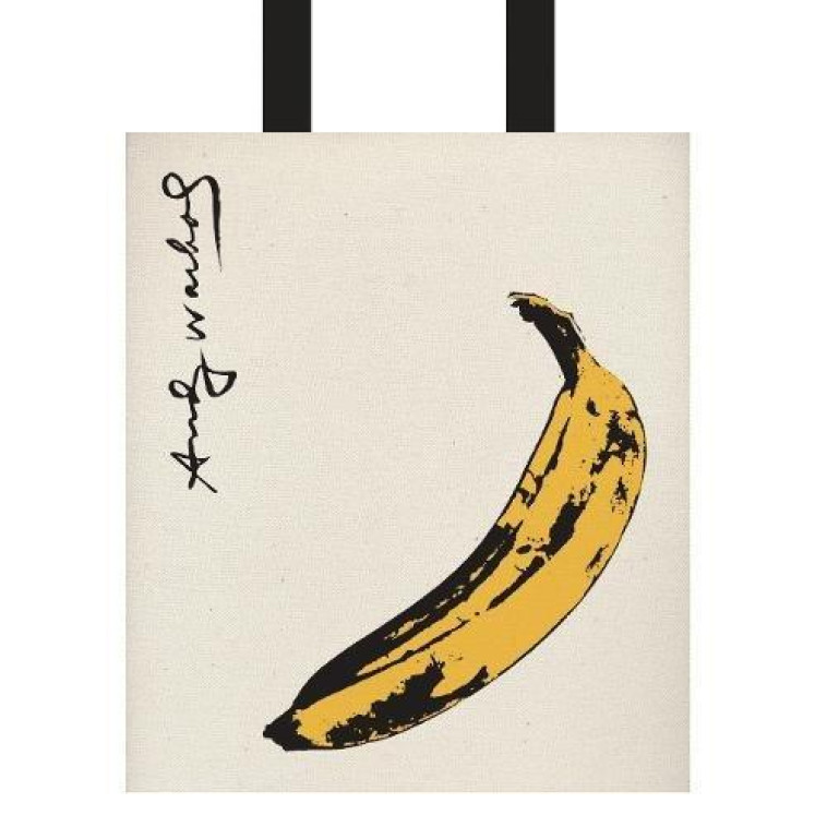 WARHOL BANANA TOTE BAG - WARHOL FOUNDATION/GA - NC