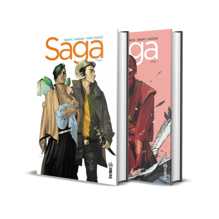 PACK SAGA T1+T2 - XXX - URBAN COMICS