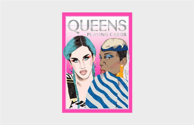 QUEENS (DRAG QUEEN PLAYING CARDS) /ANGLAIS - HENRIQUEZ DANIELA - NC