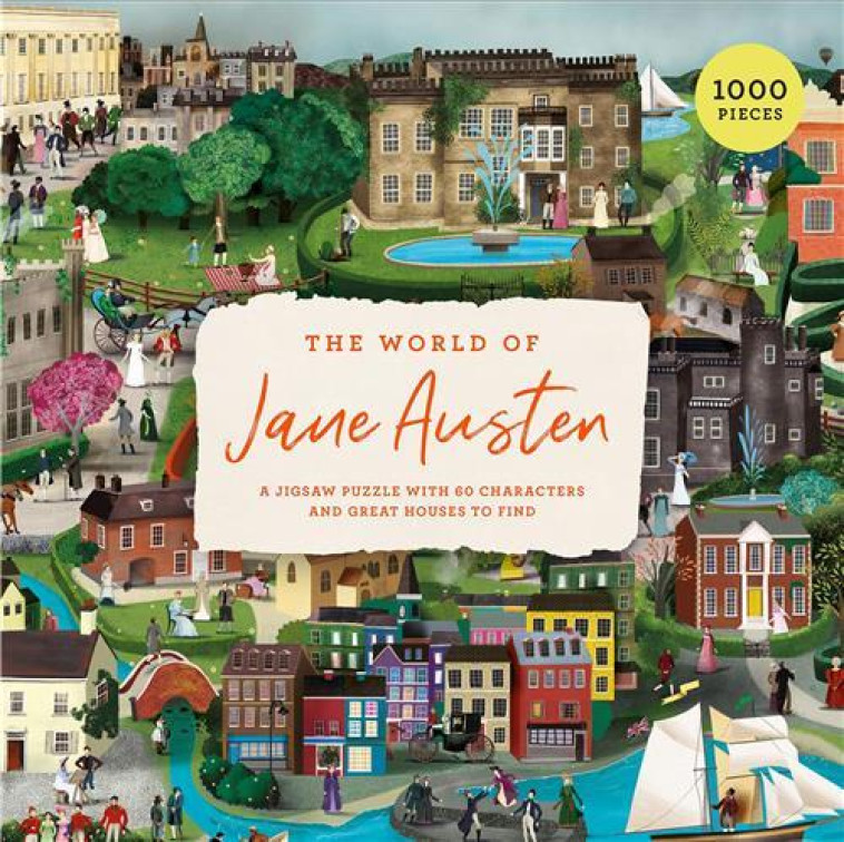 THE WORLD OF JANE AUSTEN A JIGSAW PUZZLE /ANGLAIS - FALLS BARRY/MULLAN J - NC