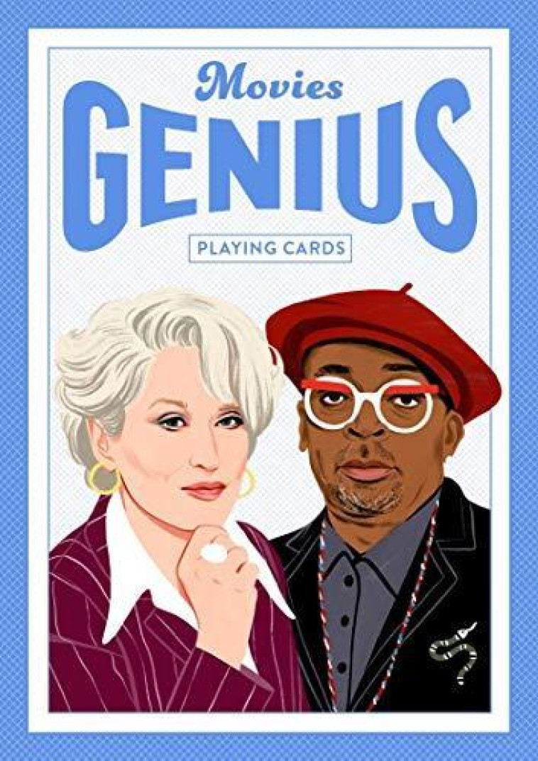 GENIUS MOVIES PLAYING CARDS - KARMAN BIJOU - NC