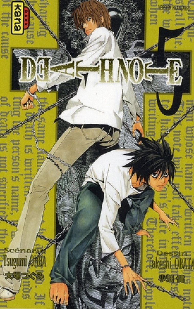 DEATH NOTE TOME 5 - OHBA, TSUGUMI  - DARGAUD