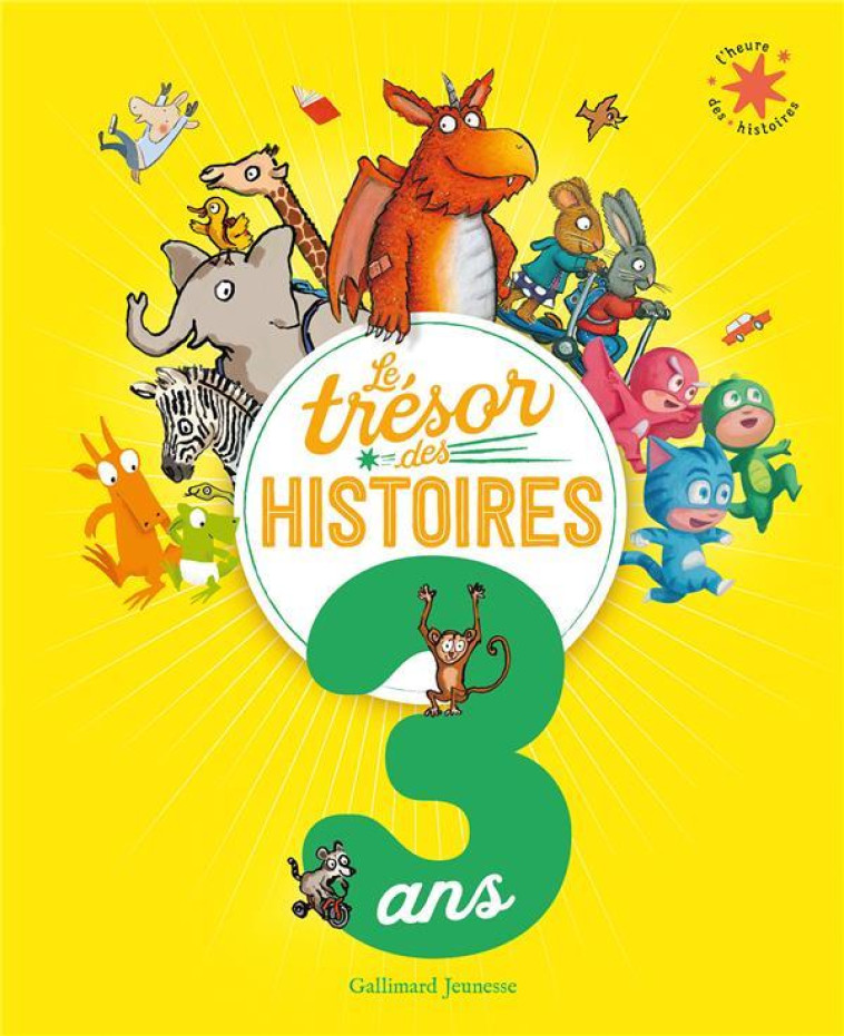 LE TRESOR DES HISTOIRES - 3 ANS - COLLECTIF - GALLIMARD