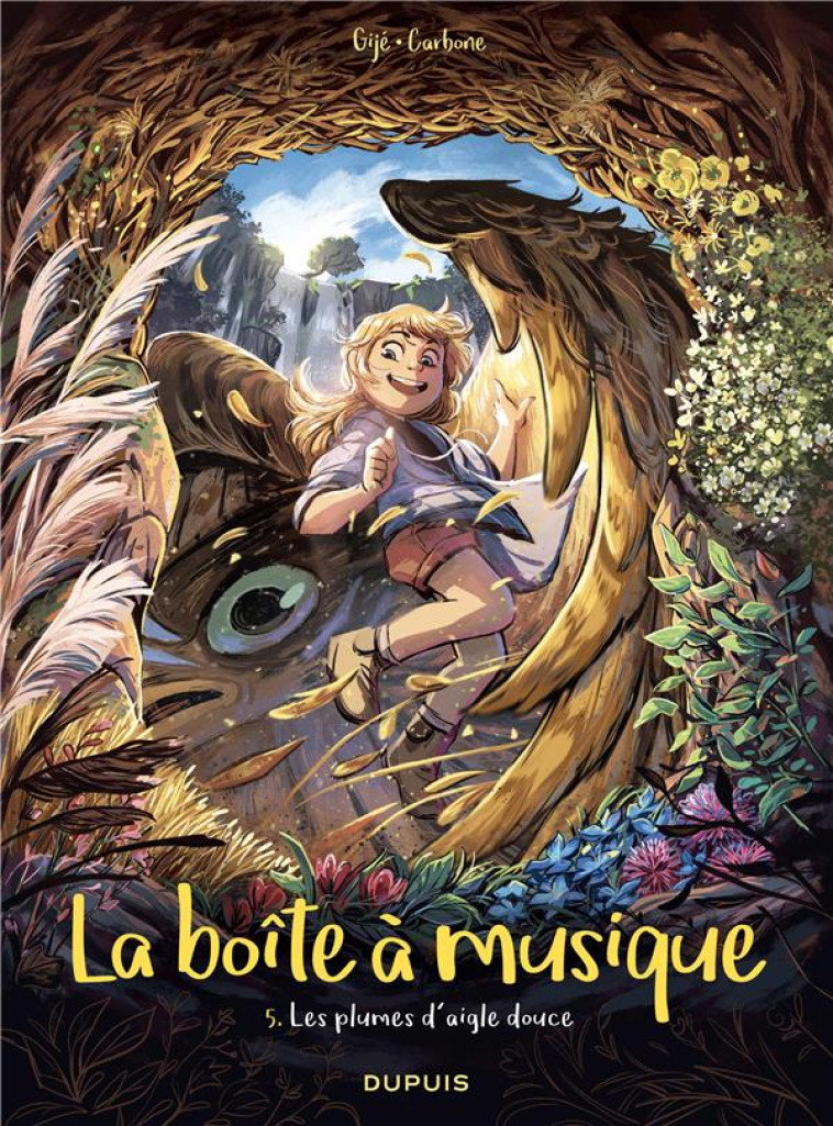 LA BOITE A MUSIQUE - TOME 05 - LES PLUMES D-AIGLE DOUCE - GIJE/CARBONE - DUPUIS