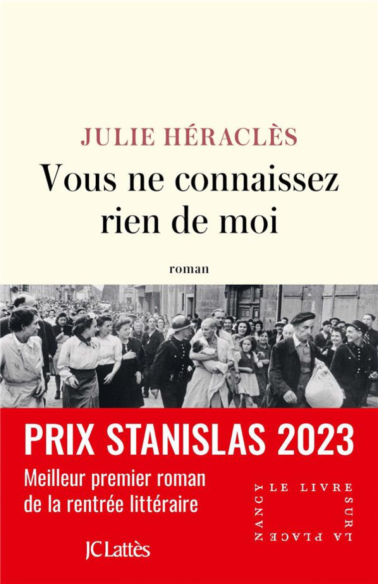 VOUS NE CONNAISSEZ RIEN DE MOI - HERACLES, JULIE - CERF