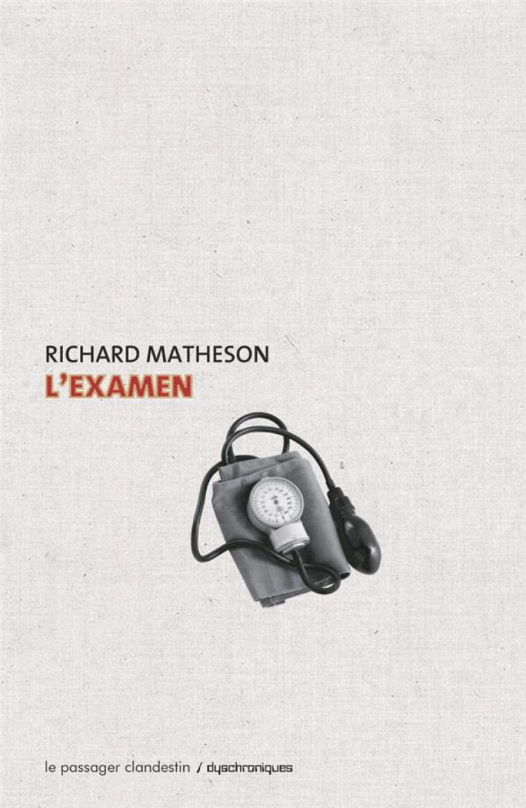 L'EXAMEN - MATHESON, RICHARD - CLANDESTIN