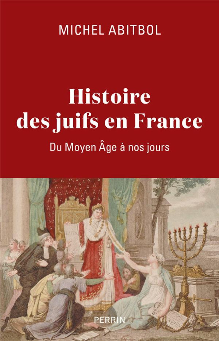 HISTOIRE DES JUIFS EN FRANCE - DU MOYEN AGE A NOS JOURS - ABITBOL MICHEL - PERRIN