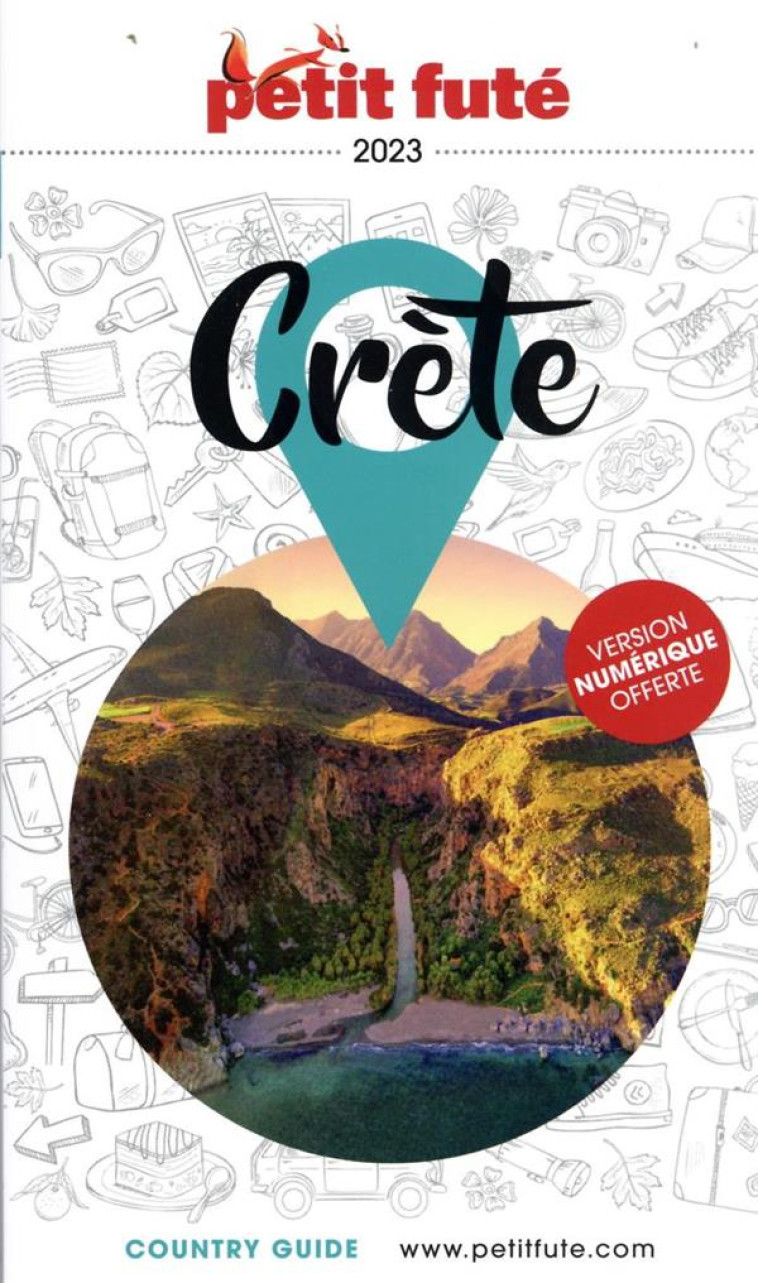 GUIDE PETIT FUTE  -  COUNTRY GUIDE : CRETE (EDITION 2023) - AUZIAS D. / LABOURDE - PETIT FUTE