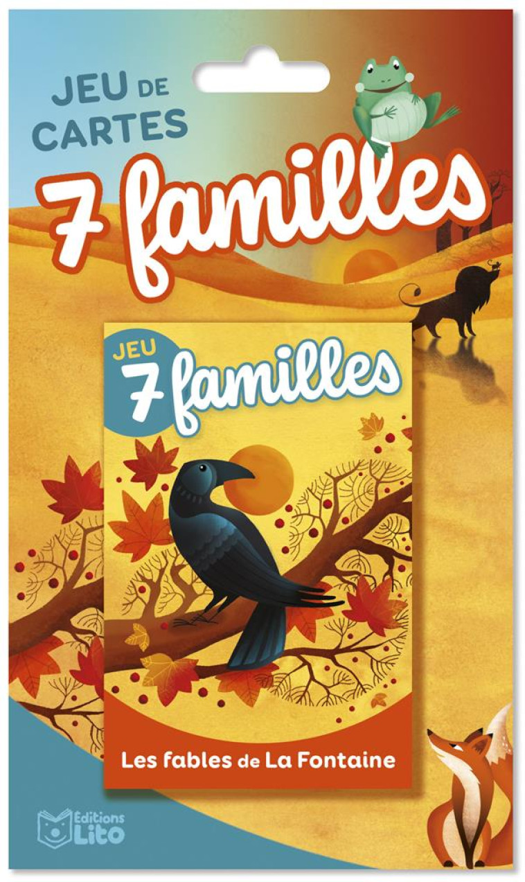 JEUX 7 FAMILLES FABLES FONTAIN - XXX - NC