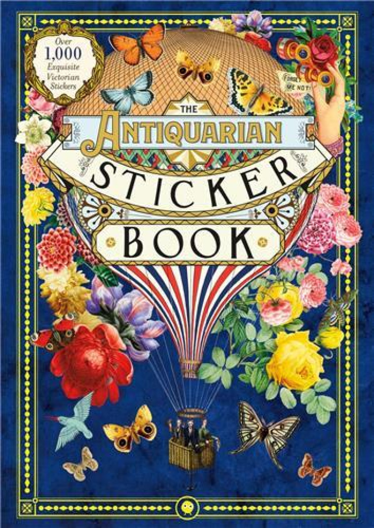 THE ANTIQUARIAN STICKER BOOK (OVER 1,000 EXQUISITE VICTORIAN STICKERS) /ANGLAIS - ODD DOT - NC