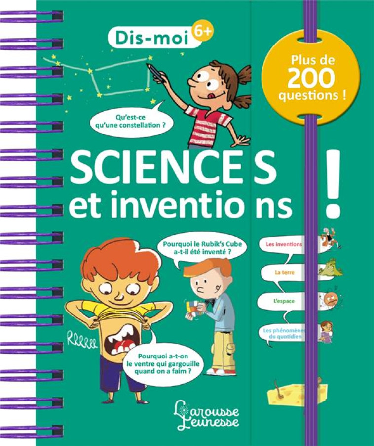 DIS-MOI SCIENCES ET INVENTIONS - BOCCADOR/COLLECTIF - LAROUSSE