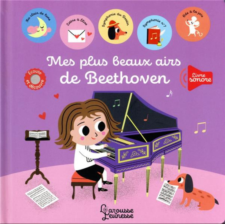 MES PLUS BEAUX AIRS DE BEETHOVEN - ANDREACCHIO SARAH - LAROUSSE