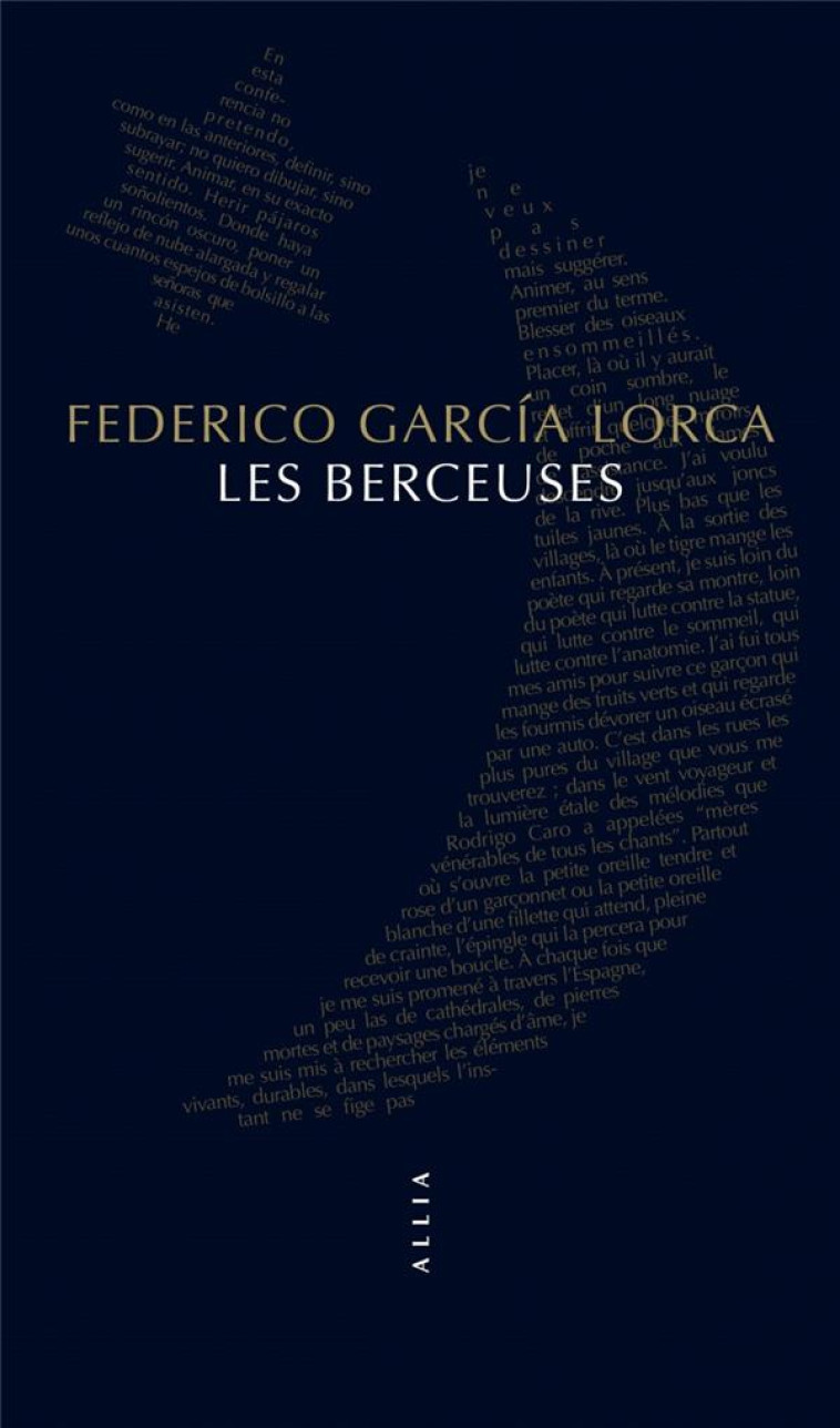 LES BERCEUSES - GARCIA LORCA - ALLIA