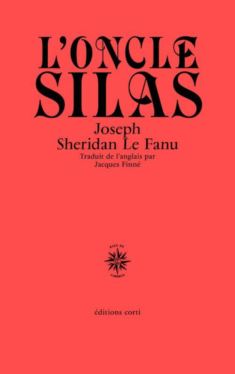 L-ONCLE SILAS - LE FANU - CORTI