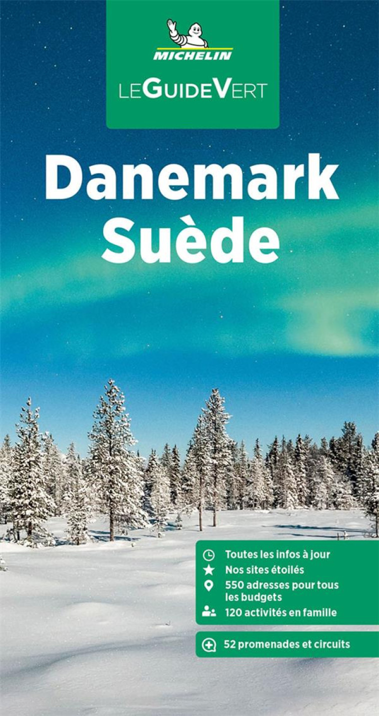 LE GUIDE VERT : DANEMARK, SUEDE (EDITION 2023) - COLLECTIF MICHELIN - MICHELIN