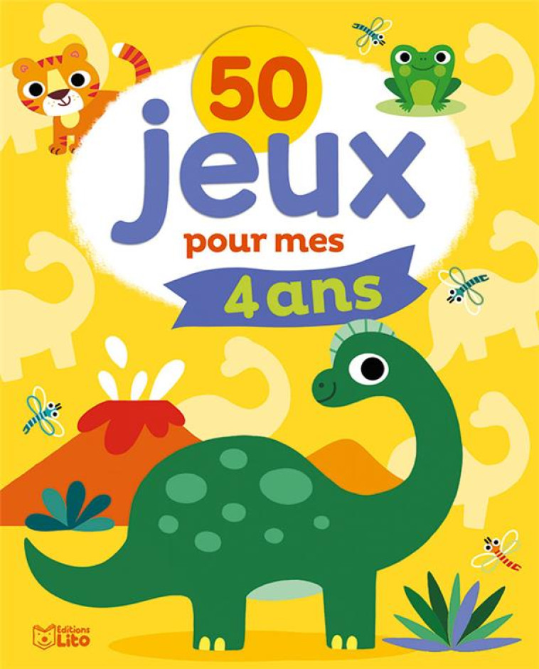 50 JEUX POUR MES 4 ANS - XXX - LITO