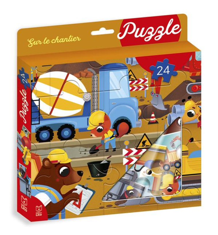 MA BOITE A PUZZLE 24P CHANTIER - XXX - NC