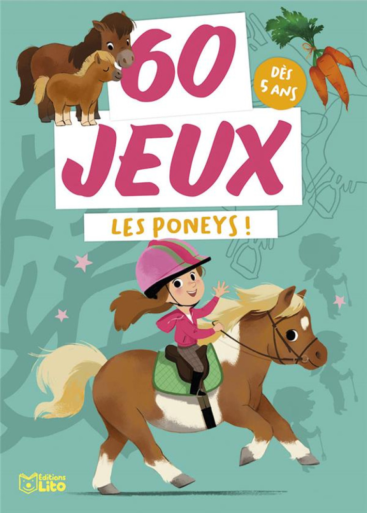 BLOC 60 JEUX LES PONEYS - XXX - LITO