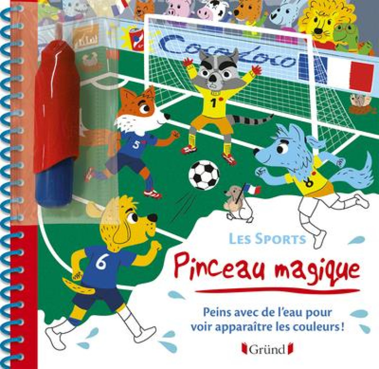 PINCEAU MAGIQUE - LES SPORTS - TURQUOIS - GRUND