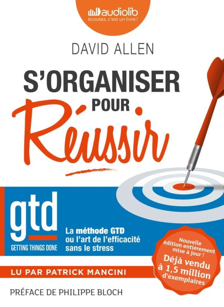 S'ORGANISER POUR REUSSIR - ALLEN, DAVID - Audiolib