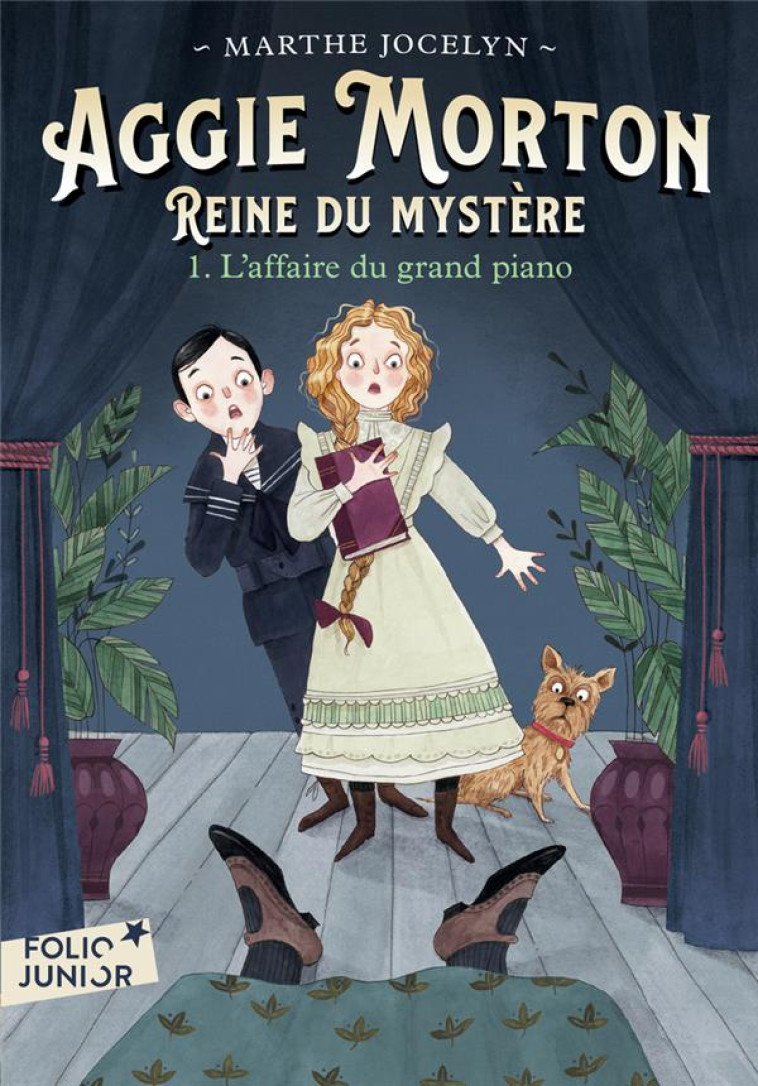 AGGIE MORTON REINE DU MYSTERE - VOL01 - L-AFFAIRE DU GRAND PIANO - JOCELYN/FOLLATH - GALLIMARD