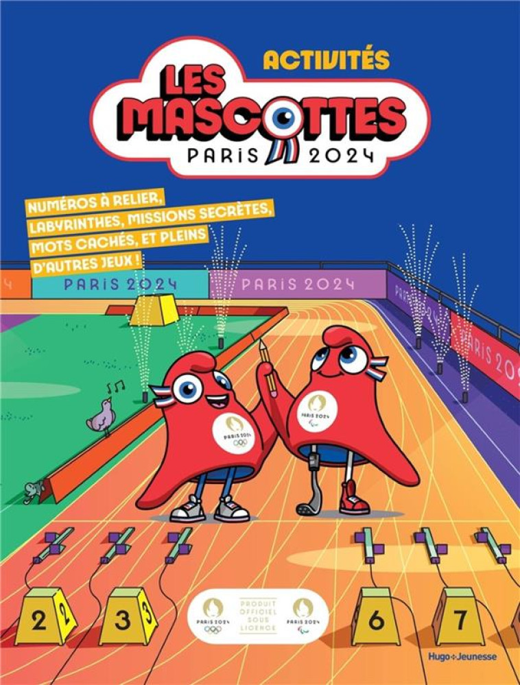 LIVRE D-ACTIVITES MASCOTTE PARIS 2024 - 2024/COLLECTIF - HUGO JEUNESSE