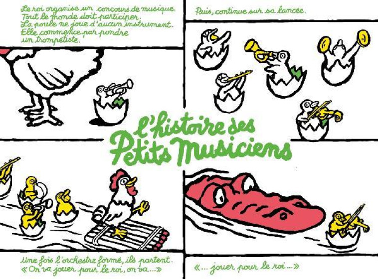 L-HISTOIRE DES PETITS MUSICIENS - CHAUCHAT/ZENNER - BISCOTO