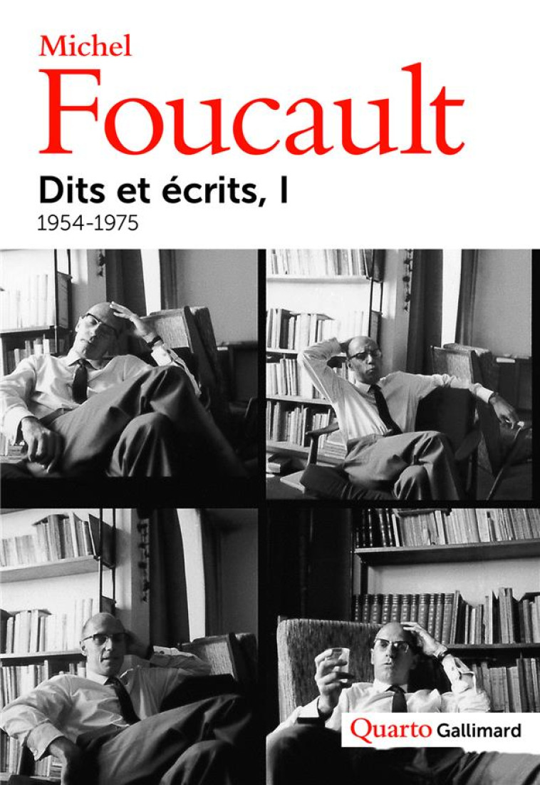 DITS ET ECRITS - VOL01 - (1954-1988)-1954-1975 - FOUCAULT MICHEL - GALLIMARD