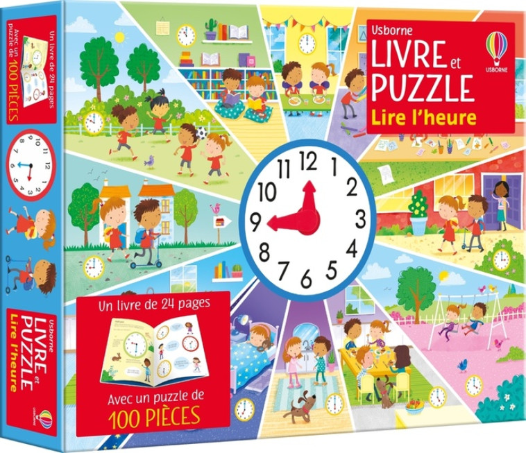 LIRE L-HEURE - COFFRET LIVRE ET PUZZLE - DES 5 ANS - NOLAN/PROLE - NC