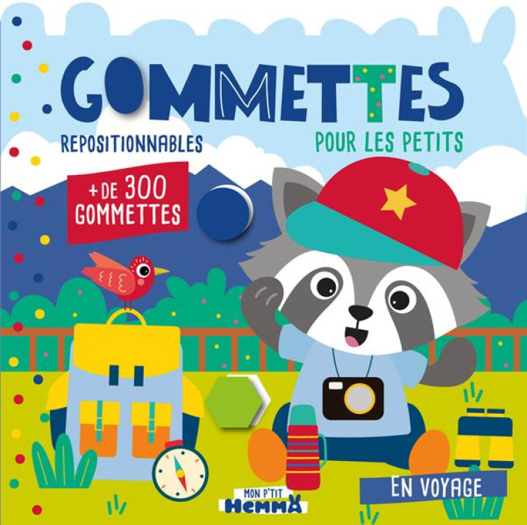 MON P-TIT HEMMA - GOMMETTES POUR LES PETITS - EN VOYAGE - CAROTTE ET COMPAGNIE - HEMMA