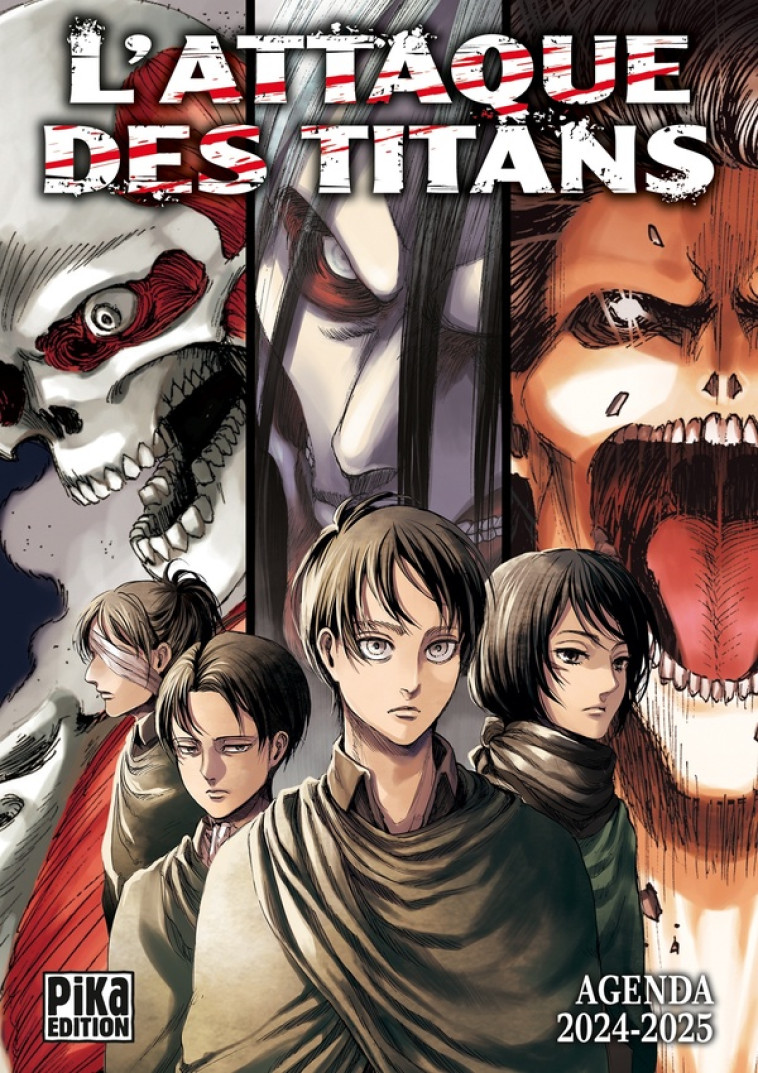 L-ATTAQUE DES TITANS - AGENDA 2024 - 2025 - ISAYAMA HAJIME - NC