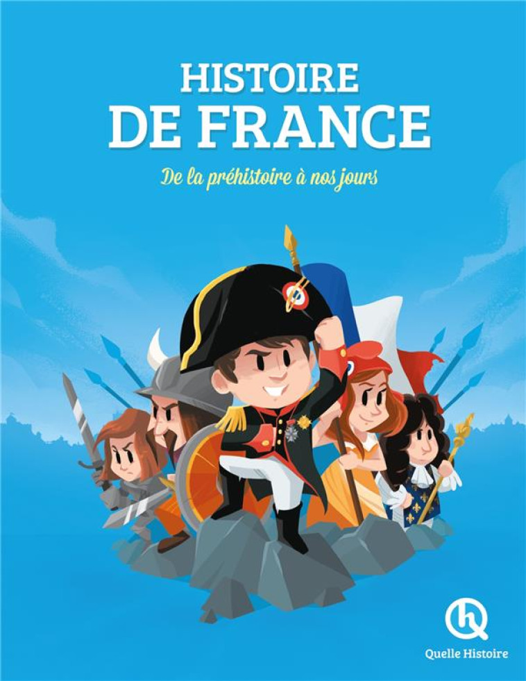 HISTOIRE DE FRANCE - DE LA PREHISTOIRE A NOS JOURS - VINCENT MOTTEZ - Quelle histoire