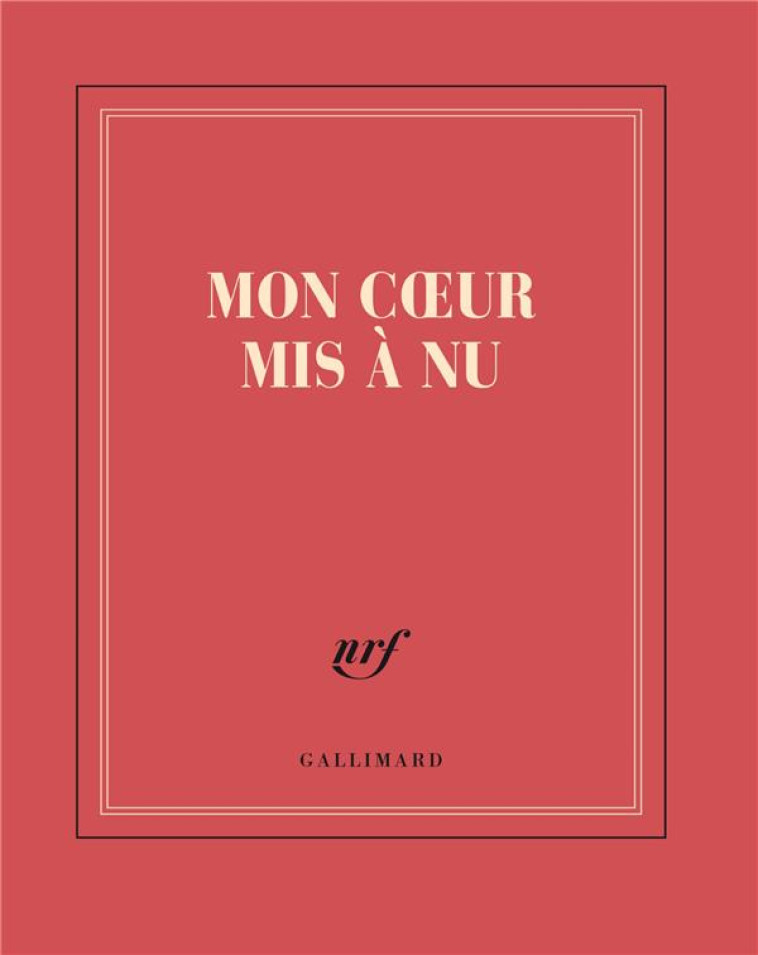 CARNET CARRE MON COEUR MIS A NU (PAPETERIE) - COLLECTIF - NC