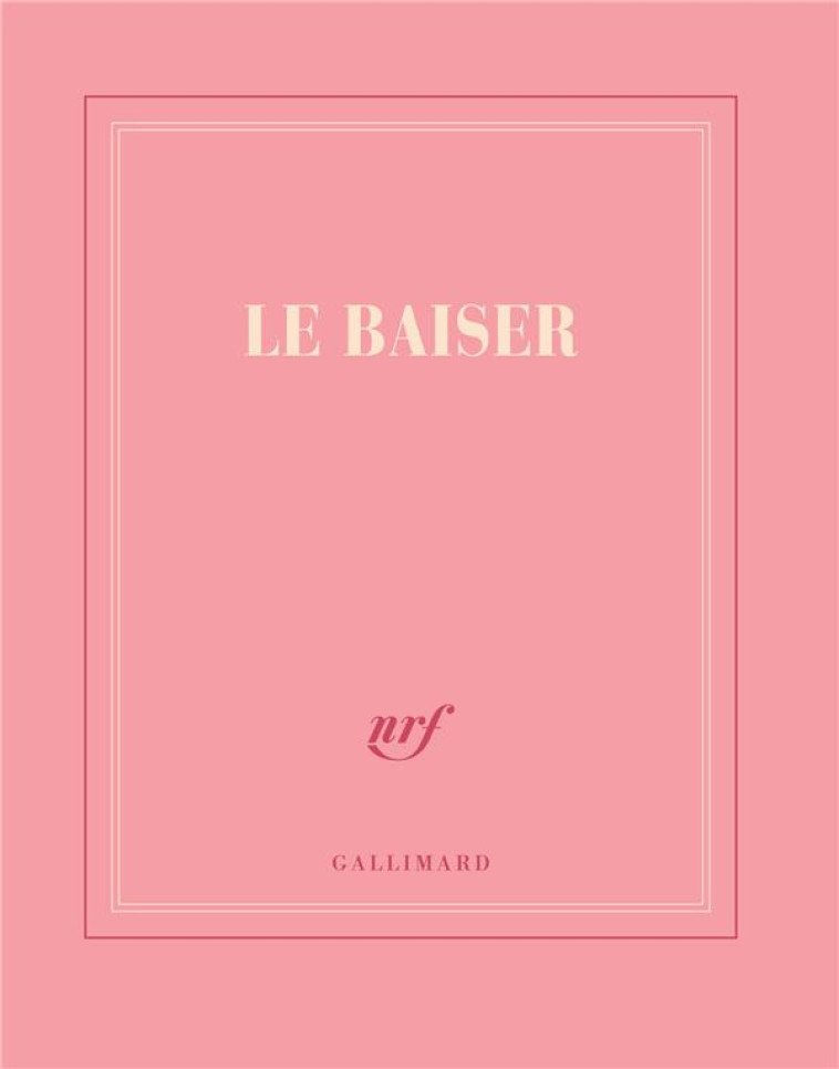 CARNET CARRE LE BAISER (PAPETERIE) - COLLECTIF - NC