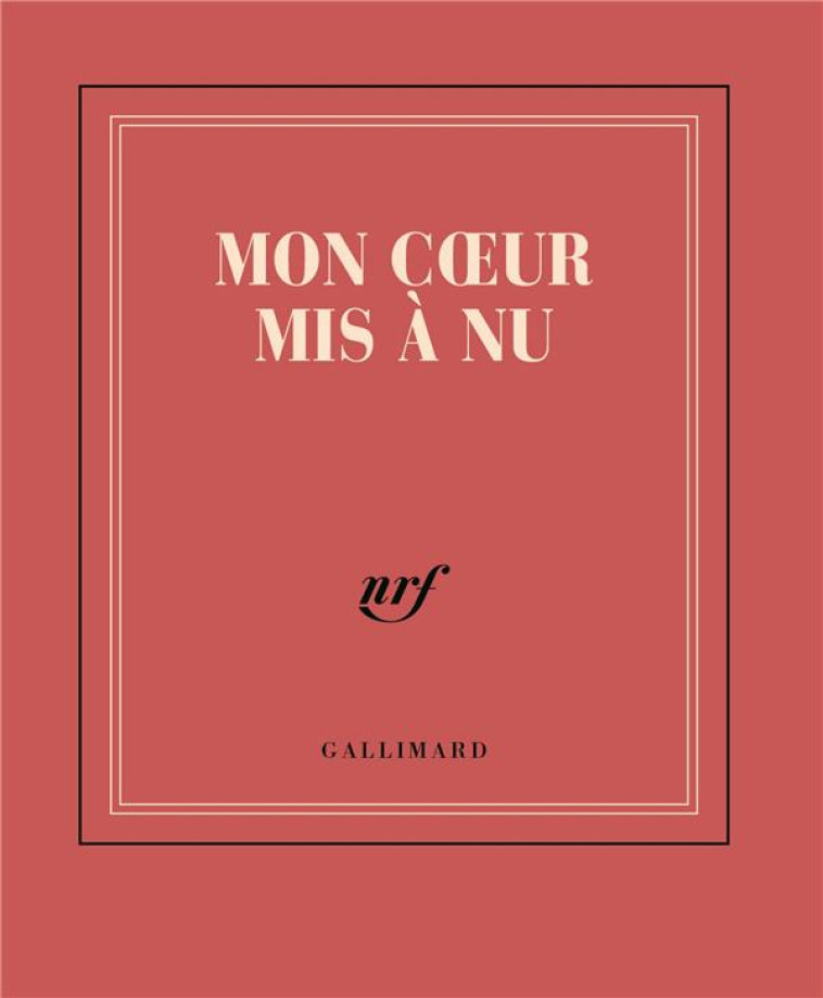 CARNET POCHE MON COEUR MIS A NU (PAPETERIE) - COLLECTIF - NC