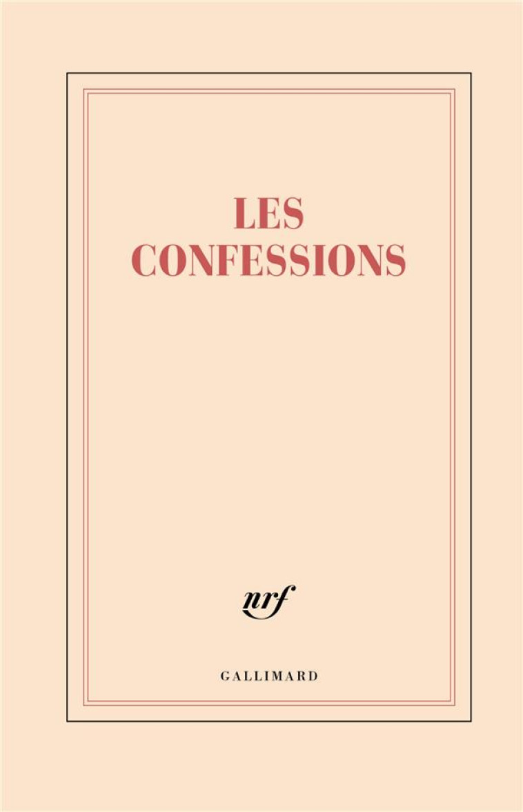 GRAND CARNET LES CONFESSIONS (PAPETERIE) - COLLECTIF - NC