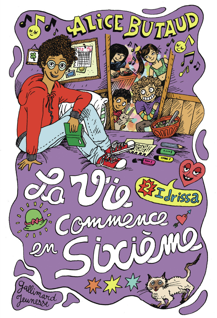 LA VIE COMMENCE EN SIXIEME - VOL02 - IDRISSA - Alice Butaud, Lisa Chetteau, Alice Butaud, Lisa Chetteau - GALLIMARD JEUNE